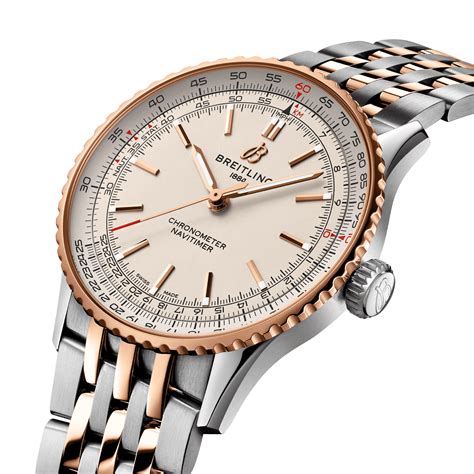 u17326211g1a1cn breitling|Navitimer Automatic 41 Stainless steel & 18k red gold .